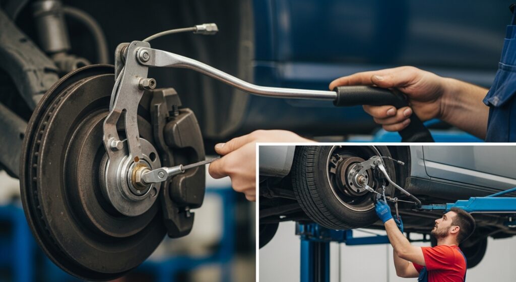 Brake fluid service