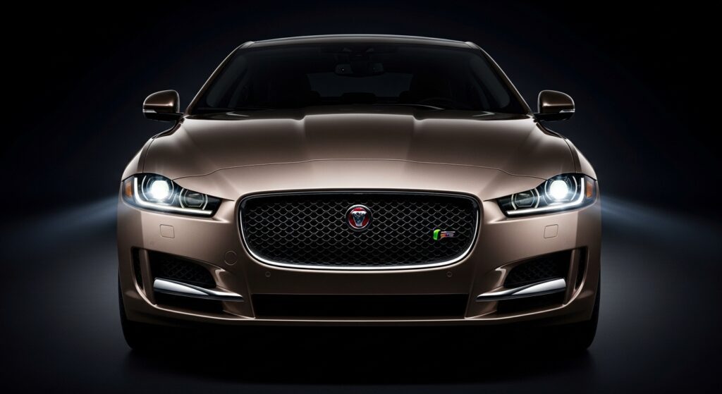 Jaguar front view