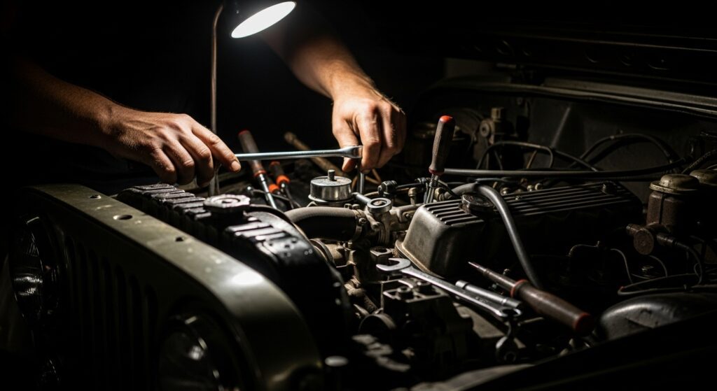 Jeep repairing and maintenace