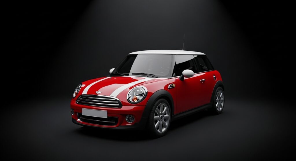 Red Mini Cooper