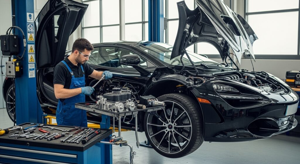 McLaren repairing and maintenance