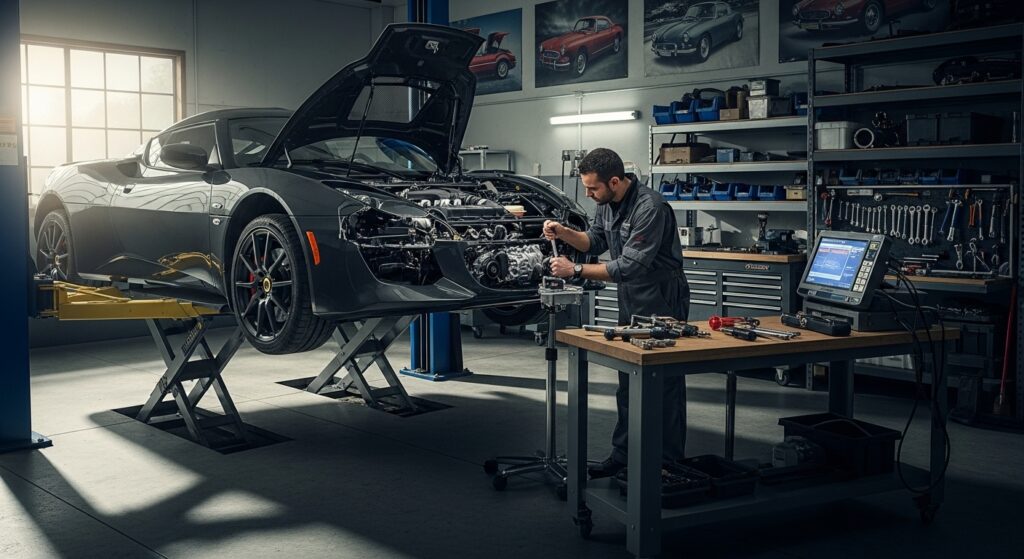 Lotus repairing and maintenance