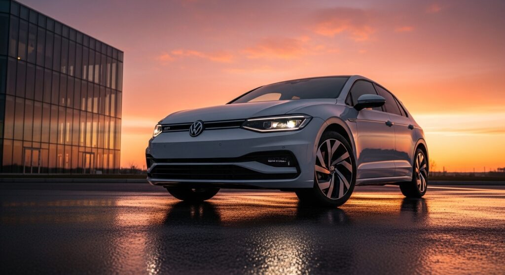 Volkswagen with modern design.
