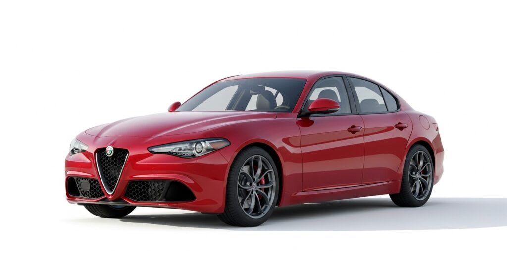 Red Alfa Romeo