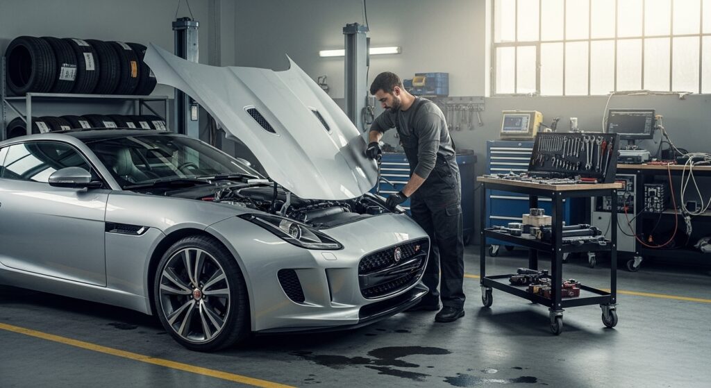 Jaguar repairing and maintenance