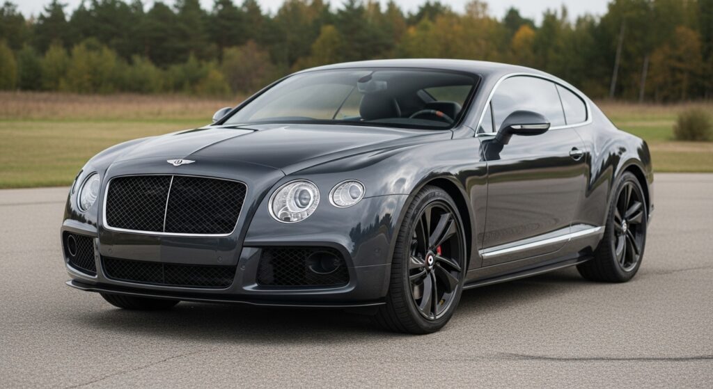 Bentley on road