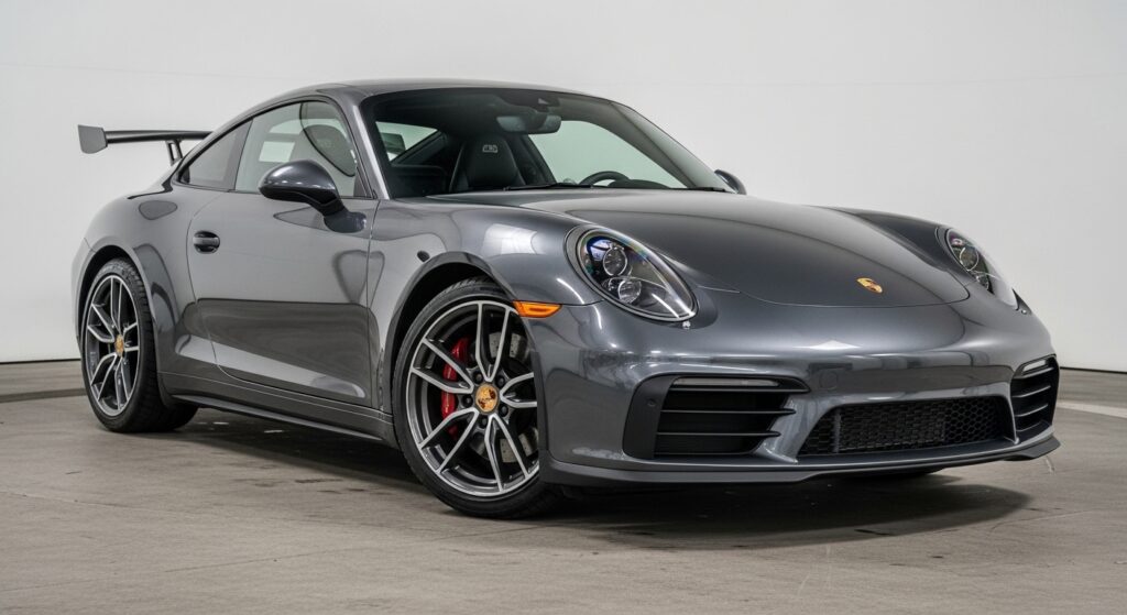 Porsche with modern design.
