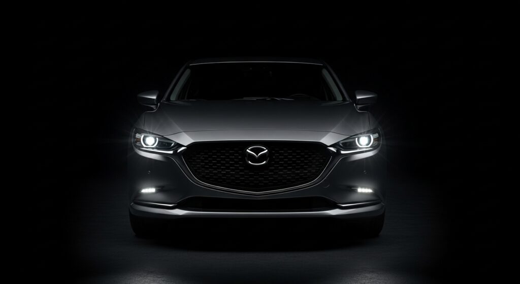 Mazda front view