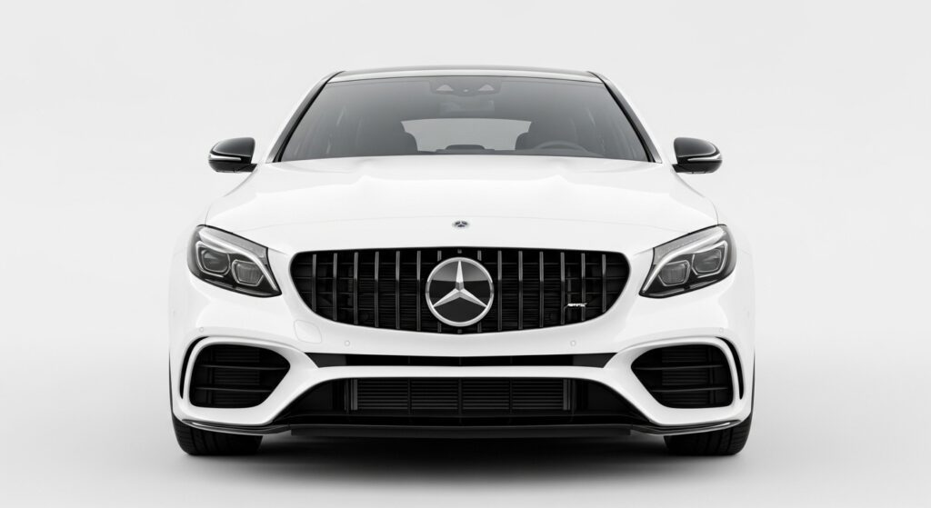 Front angle Mercede AMG