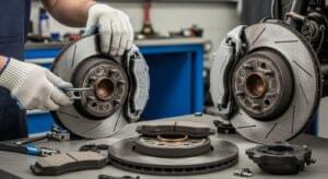 Brake service maintenance